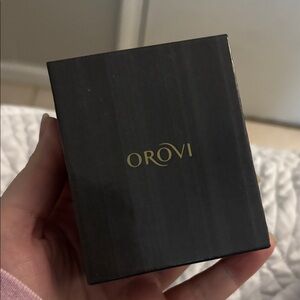 Orovi 14K Gold Ruby Zirconia Earrings